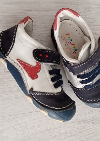 Erkek Bebek İlk Adım Ayakkabısı Mavi
