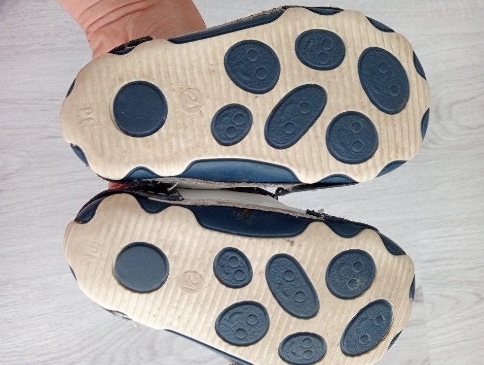 Erkek Bebek İlk Adım Ayakkabısı Mavi - Görsel 3