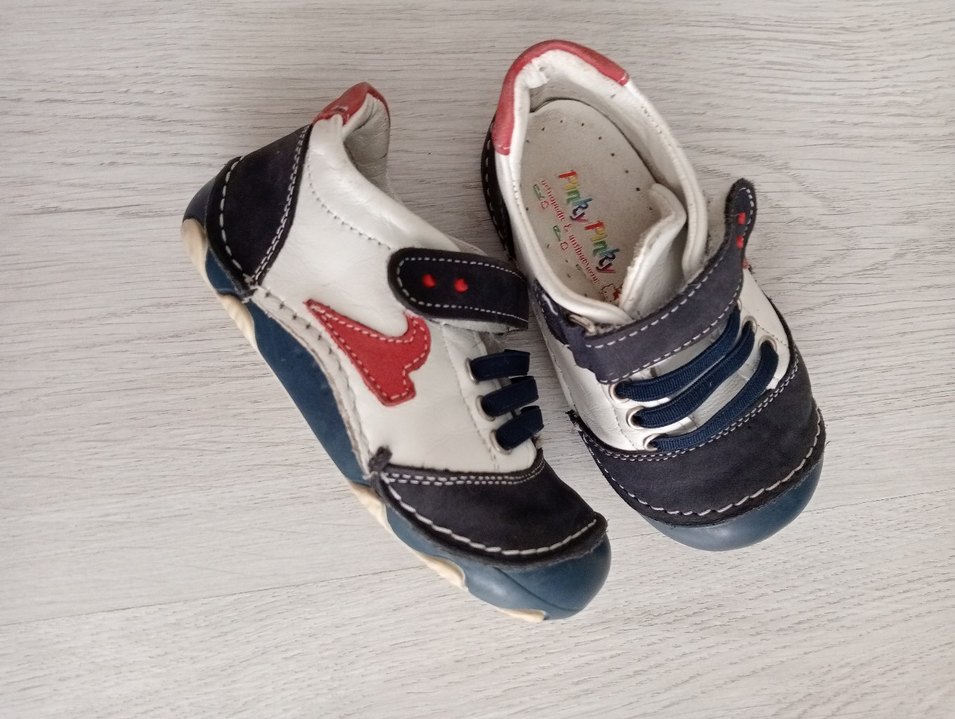 Erkek Bebek İlk Adım Ayakkabısı Mavi - Görsel 2