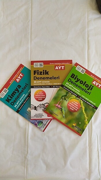 AYT Aydın Yayınları Fen Bilimleri Branş Denemeleri Set 
