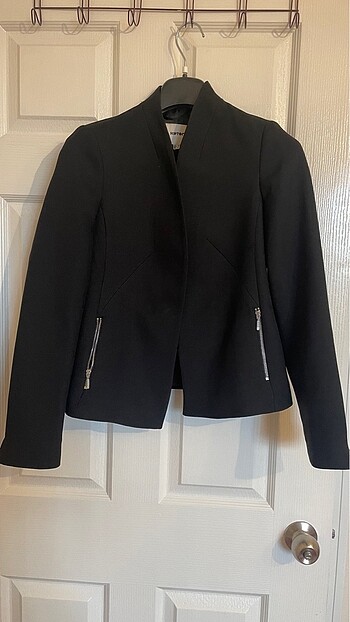Siyah blazer ceket