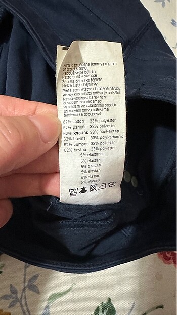 28 Beden lacivert Renk Loft esnek pantolon