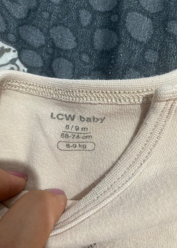 HelloBaby Mavi Bebek Uzun Kollu Body
