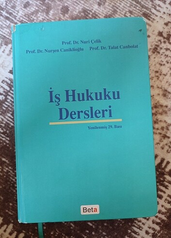 İs hukuku dersleri Nuri Çelik 
