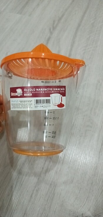 Ölçülü narenciye sıkacağı 
