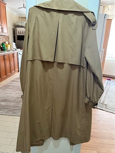 xl Beden camel Renk Trençkot hiç giyilmedi