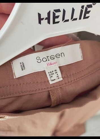 36 Beden camel Renk Saaten pantolon