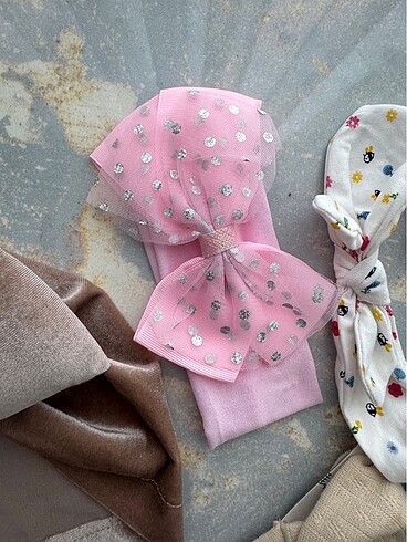 Beden 5 adet bebek saç bandana