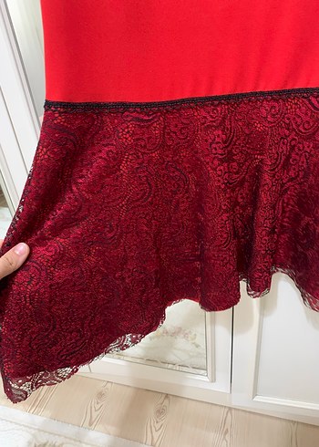 Uzun Kollu balık Uzun Elbise - Görsel 2