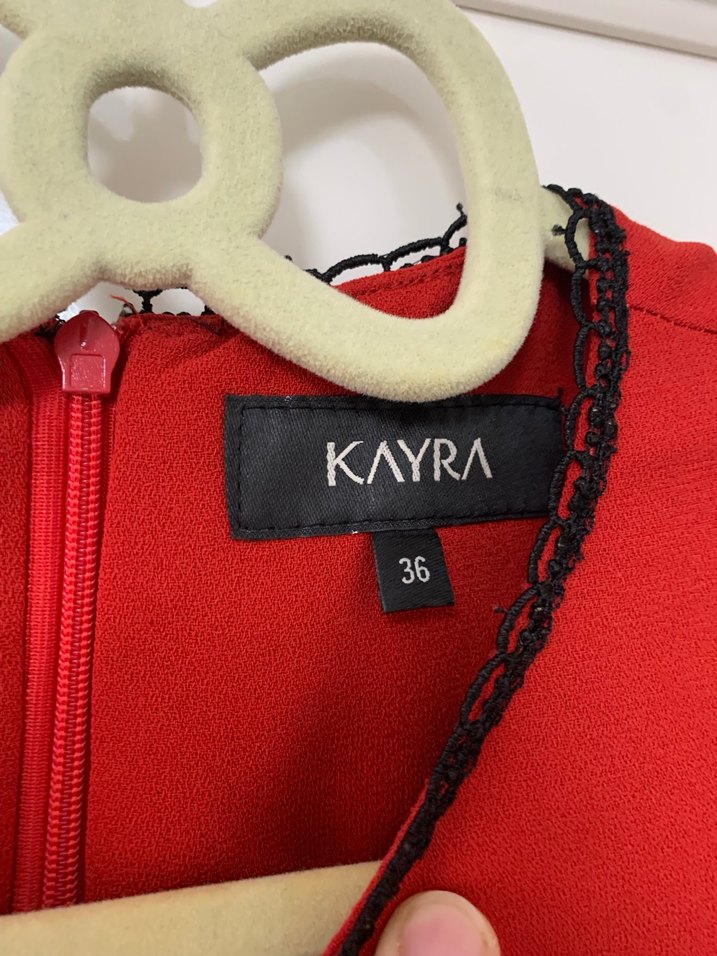 Uzun Kollu balık Uzun Elbise - Görsel 3