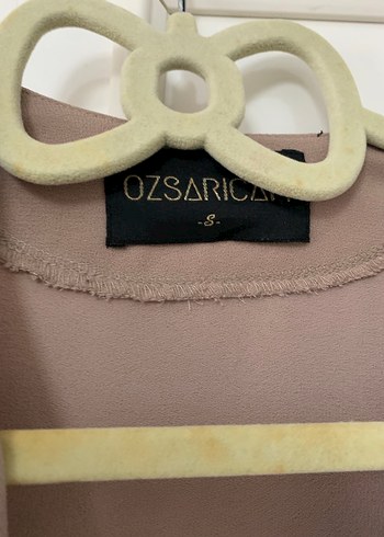 Uzun Bej Drapeli dış giyim - Görsel 2