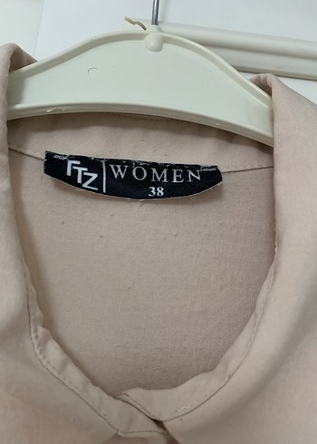 Bej Uzun  Elbise - Görsel 2