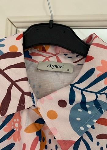 Bohem Çok Renkli Desenli Uzun Kollu Gömlek - Görsel 2