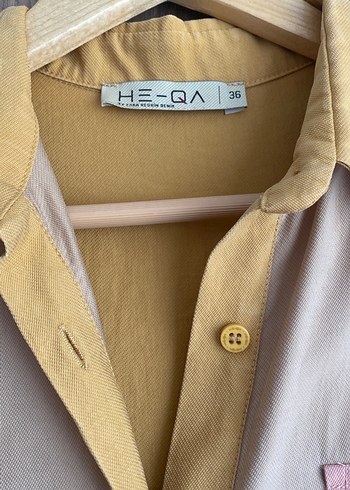 Renkli Bol Kesim Kadın Keten Tunik - Görsel 2