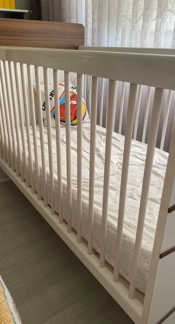 Beyaz Bebek Beşiği - Görsel 3