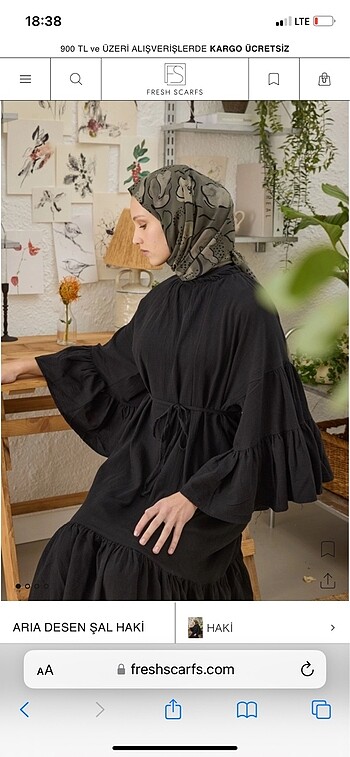 Diğer Fresh scarff şal