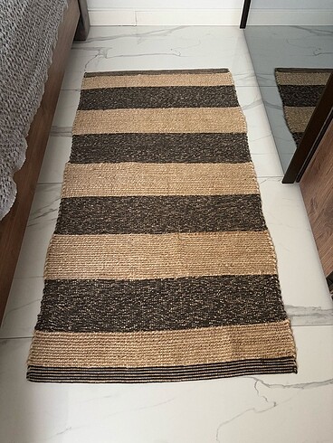 İkea jüt 3 parça kilim 80cm*150cm - Görsel 4