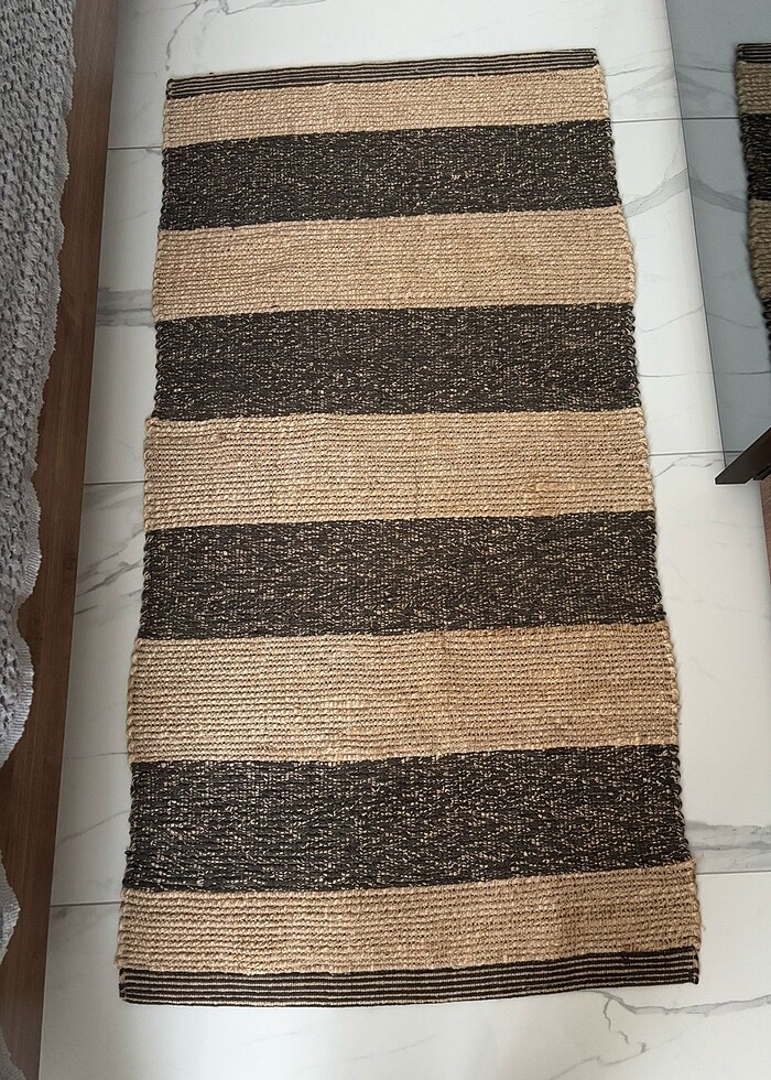 İkea jüt 3 parça kilim 80cm*150cm - Görsel 3