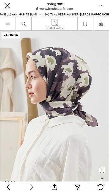 Diğer Fresh scarff eşarp