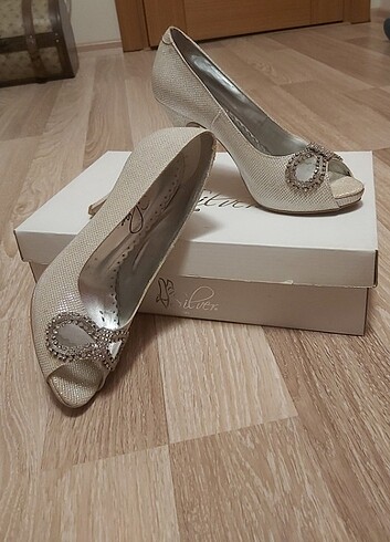 38 Beden Silver Marka Gece Ayakkabısı 