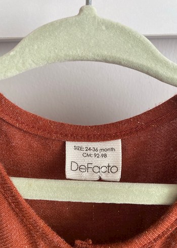 Kahverengi Keten Bohem Kız Elbisesi - Görsel 3