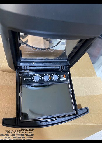 Kemppi Siyah Biker Kaynakçı Maskesi Beta E90A - Görsel 3