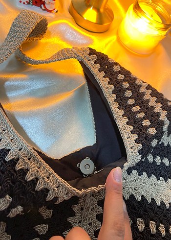 El yapımı çanta supra ip - Görsel 5