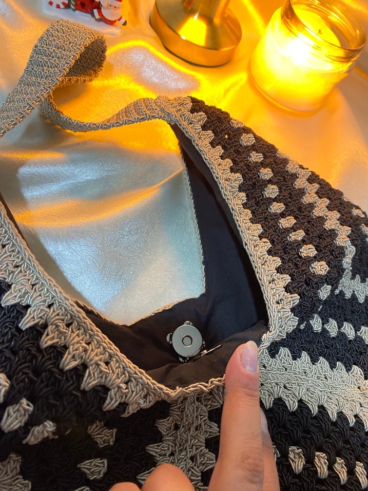 El yapımı çanta supra ip - Görsel 5