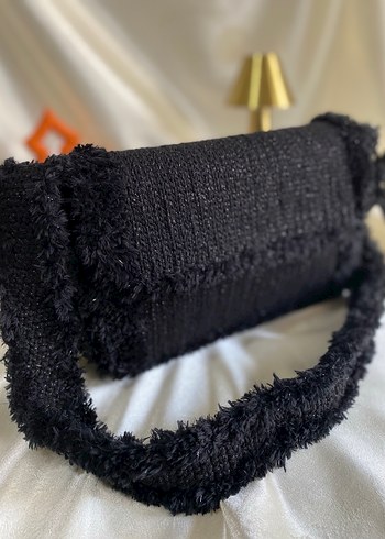 El yapımı tığ işi kanvas çanta - Görsel 5