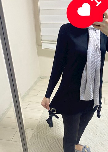 Detaylı triko tunik - Görsel 2