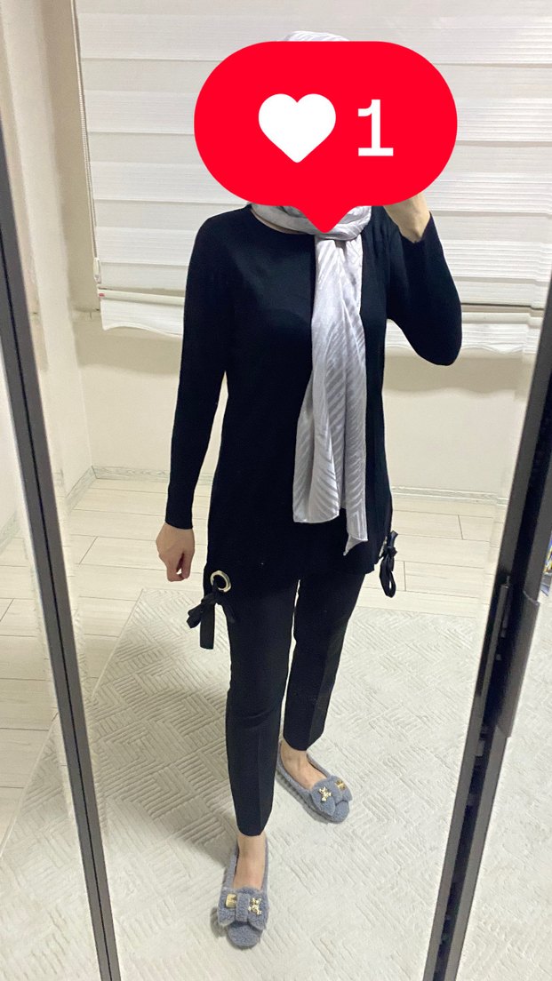 Detaylı triko tunik - Görsel 3