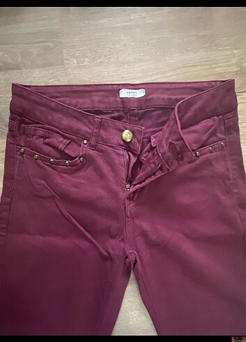 s Beden bordo Renk Koton pantalon