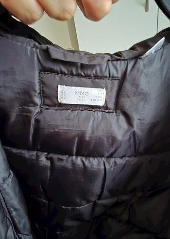 Erkek Çocuk Siyah Fermuarlı mont - Görsel 5