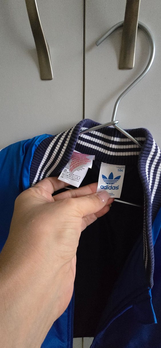 Mavi Beyaz Fermuarlı Erkek Çocuk Ceket - Görsel 2