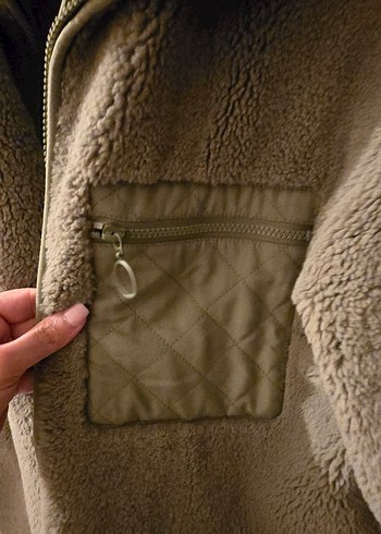 peluş mont - Görsel 6