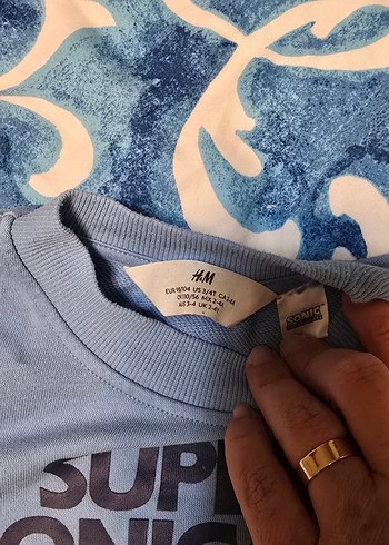 Mavi Erkek Çocuk Sweatshirt - Görsel 3