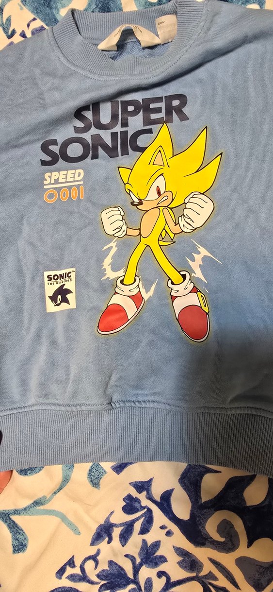 Mavi Erkek Çocuk Sweatshirt - Görsel 2