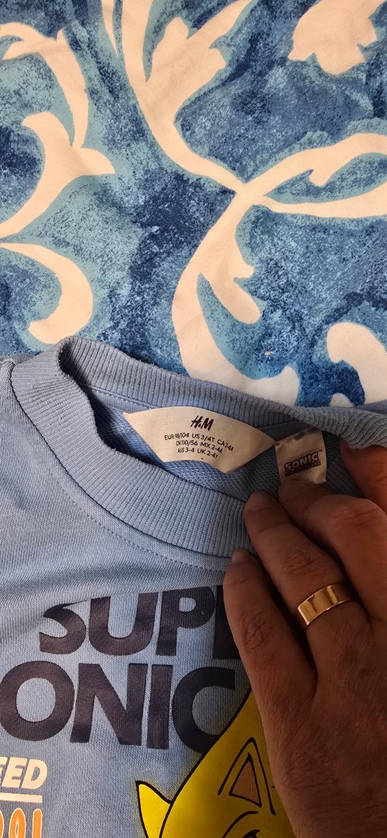 Mavi Erkek Çocuk Sweatshirt - Görsel 3