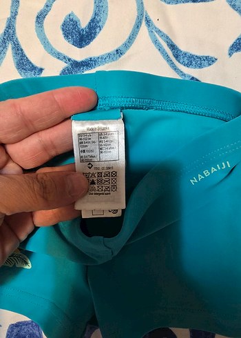 Baskılı Turkuaz Erkek Çocuk Mayo Şortu - Görsel 3