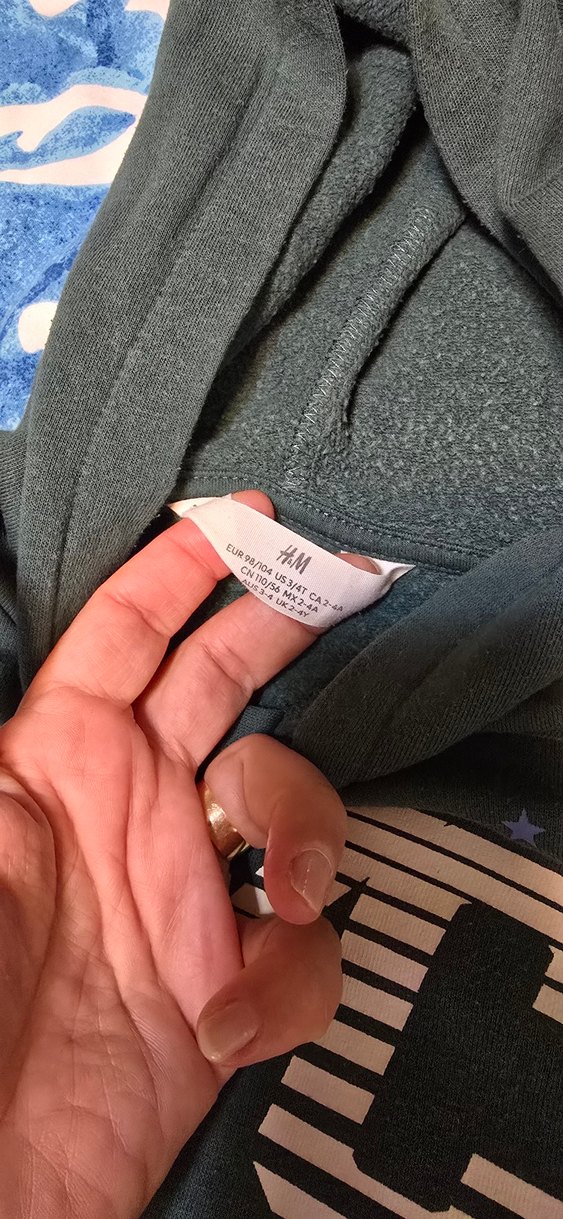 Kapüşonlu  Baskılı Sweatshirt - Görsel 3