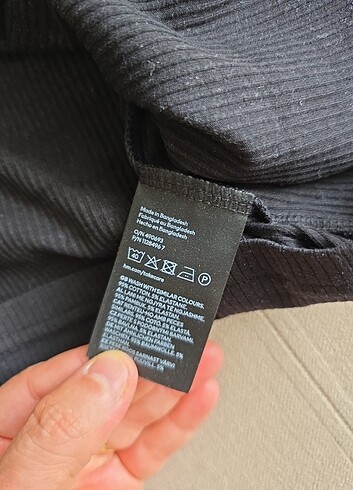 m Beden Yeni h&m fitilli kolsuz üst
