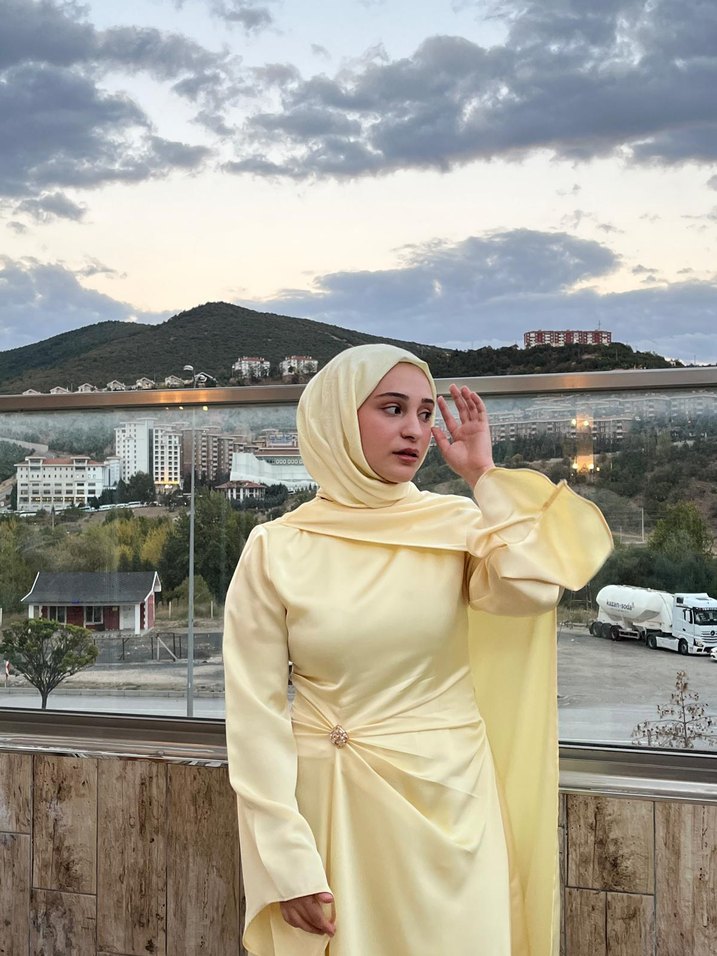 sari abiye elbise şal dahil - Görsel 3