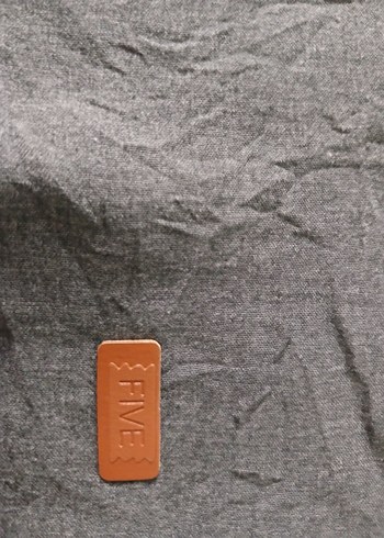 Gri Keten Kadın Şal - Görsel 2