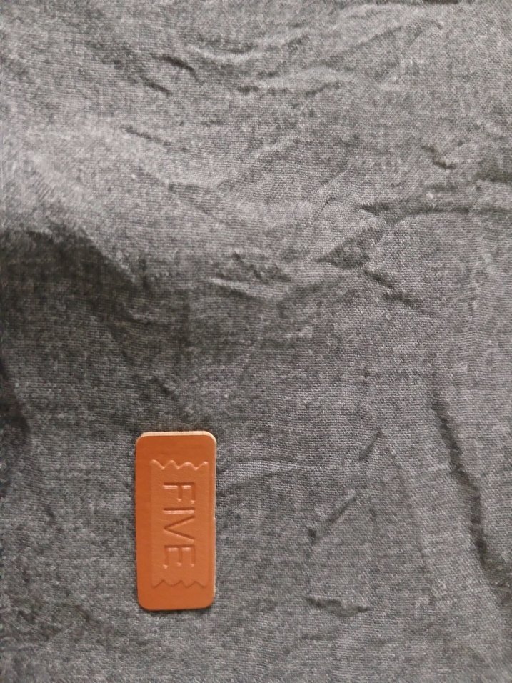 Gri Keten Kadın Şal - Görsel 2