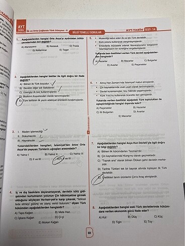  Beden Benim hocam ayt soru bankası