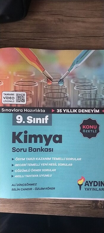  9.sinif kimya test kitabı 