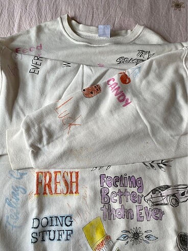m Beden Bershka oversize sweatshırt