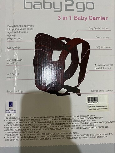 Baby2go kanguru - Görsel 5