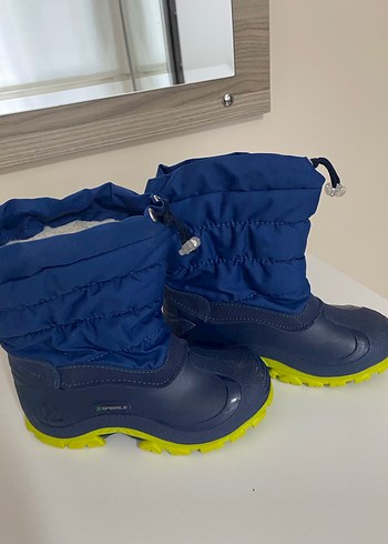 Mavi Erkek Çocuk Lastik Bot Velcro - Görsel 2