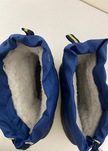 Mavi Erkek Çocuk Lastik Bot Velcro - Görsel 3